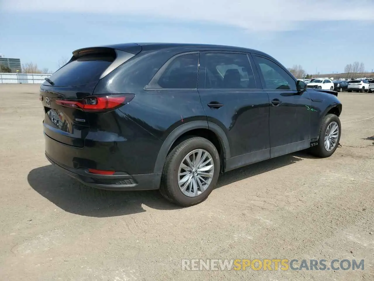 3 fotografías del automóvil dañado JM3KKCHD3R1104928 MAZDA CX-90 PREF 2024