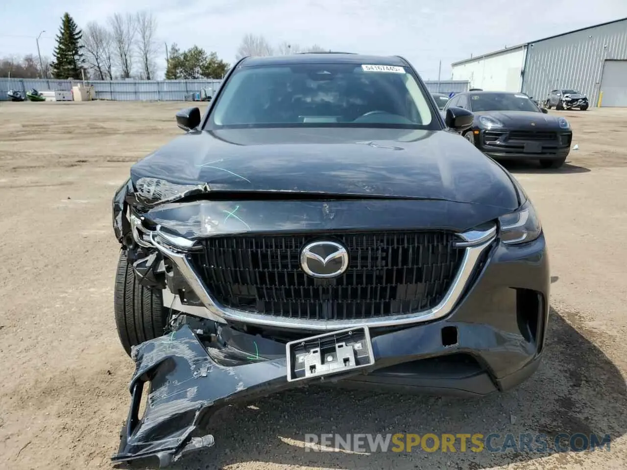5 fotografías del automóvil dañado JM3KKCHD3R1104928 MAZDA CX-90 PREF 2024