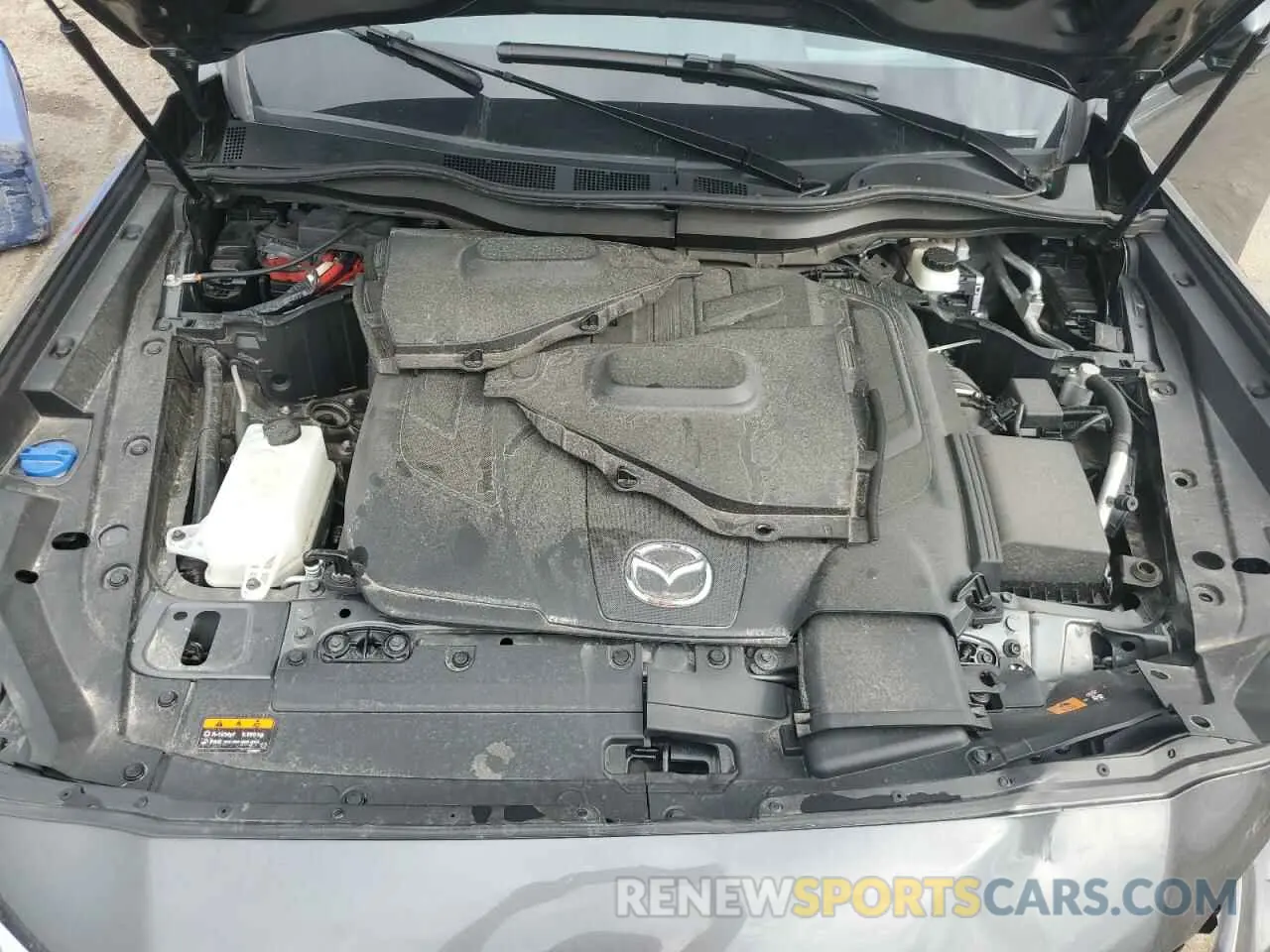 13 fotografías del automóvil dañado JM3KKCHD4R1153409 MAZDA CX-90 PREF 2024