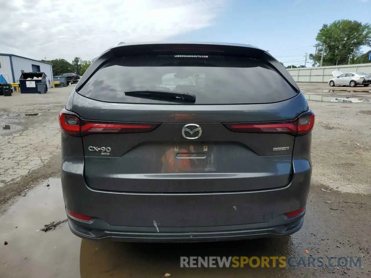 6 fotografías del automóvil dañado JM3KKCHD5R1110410 MAZDA CX-90 PREF 2024