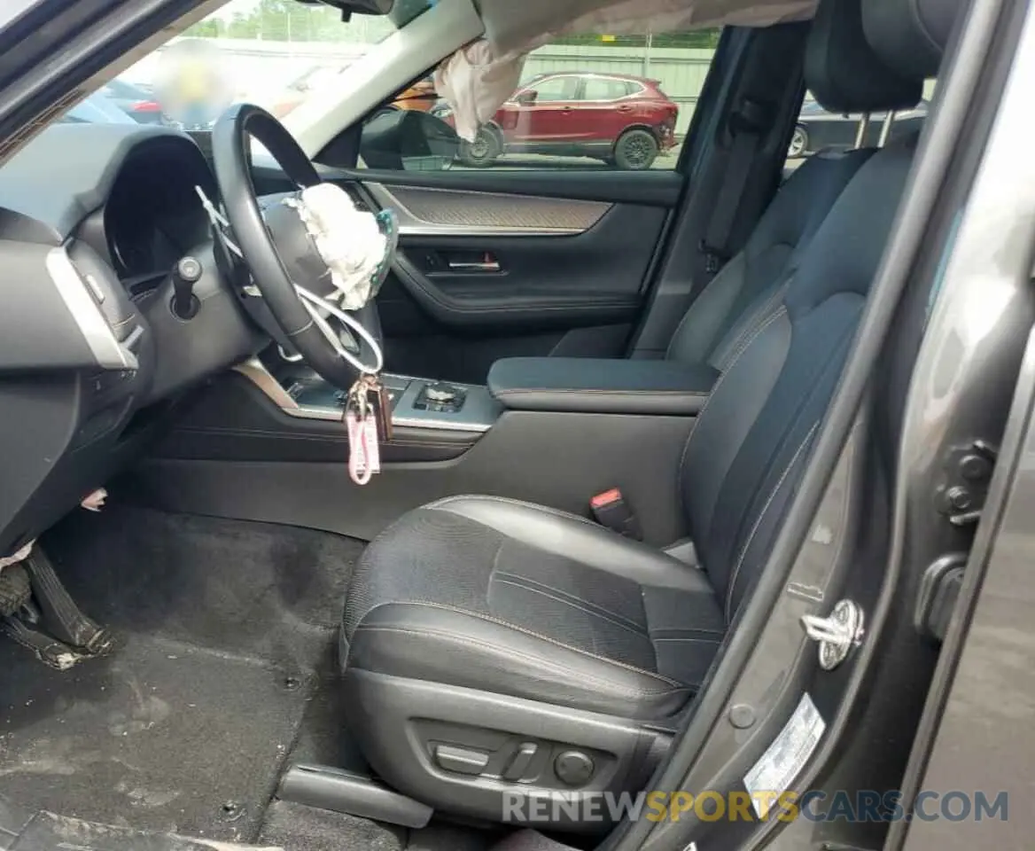 7 fotografías del automóvil dañado JM3KKCHD5R1110410 MAZDA CX-90 PREF 2024