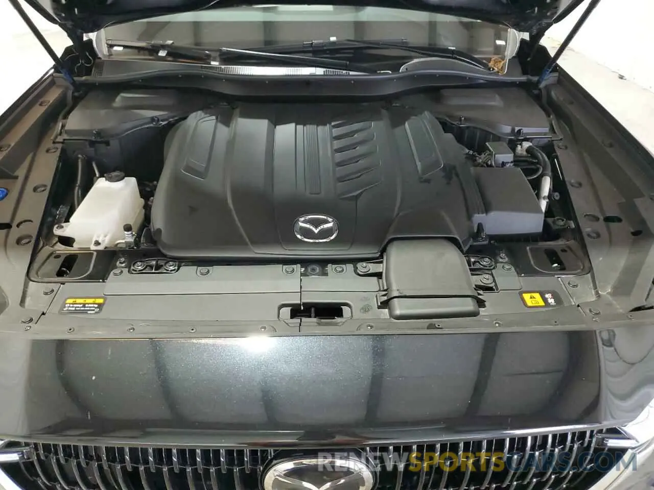 12 fotografías del automóvil dañado JM3KKBHD1S1203862 MAZDA CX-90 PREF 2025
