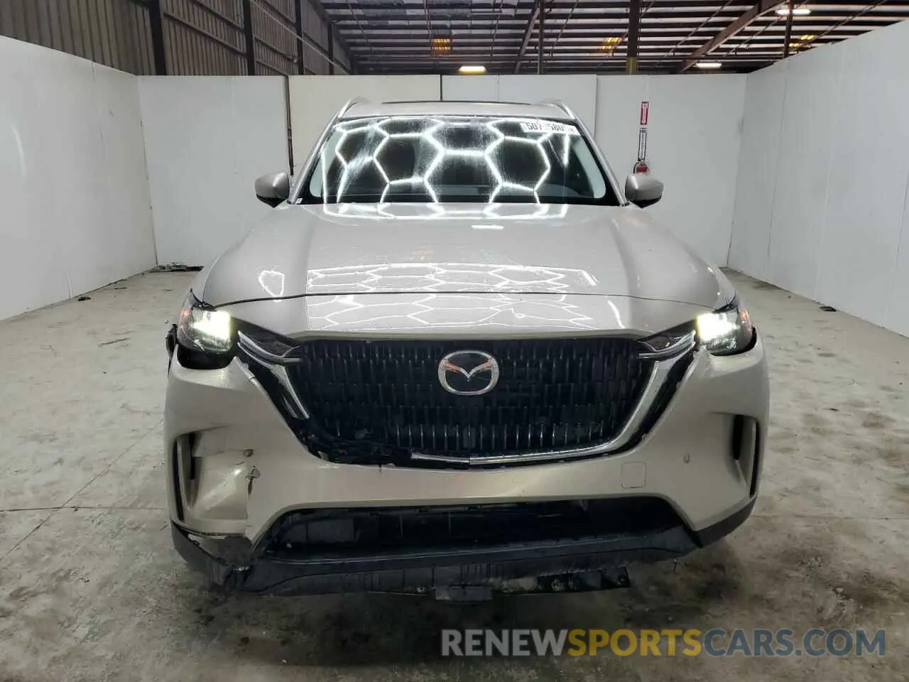 5 fotografías del automóvil dañado JM3KKBHD6S1198206 MAZDA CX-90 PREF 2025