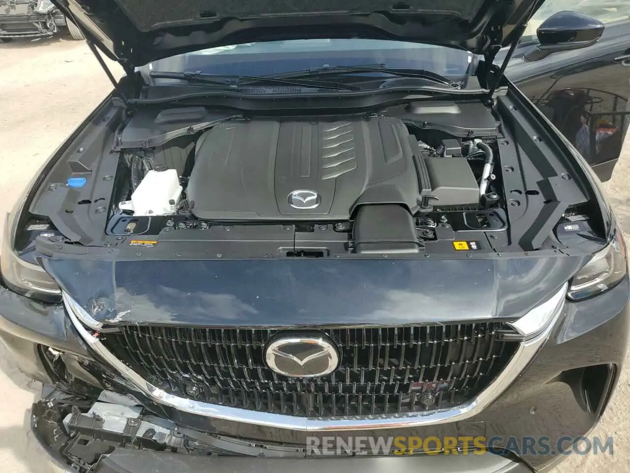 12 fotografías del automóvil dañado JM3KKBHDXS1217792 MAZDA CX-90 PREF 2025
