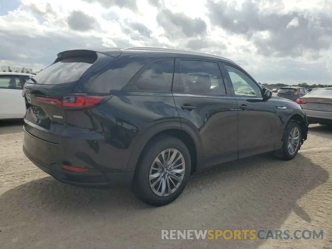 3 fotografías del automóvil dañado JM3KKBHDXS1217792 MAZDA CX-90 PREF 2025