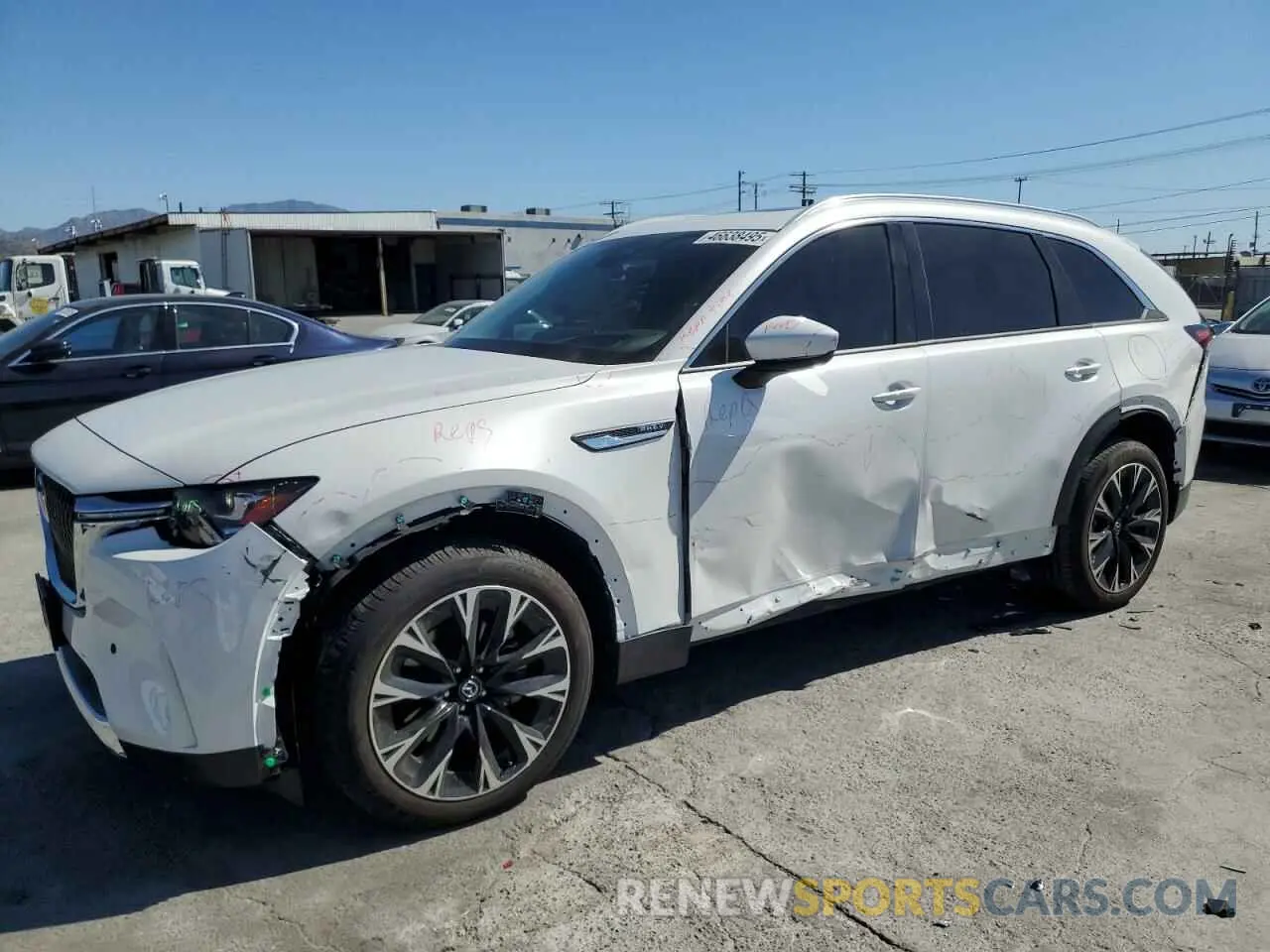 1 fotografías del automóvil dañado JM3KKDHA5R1170859 MAZDA CX-90 PREM 2024