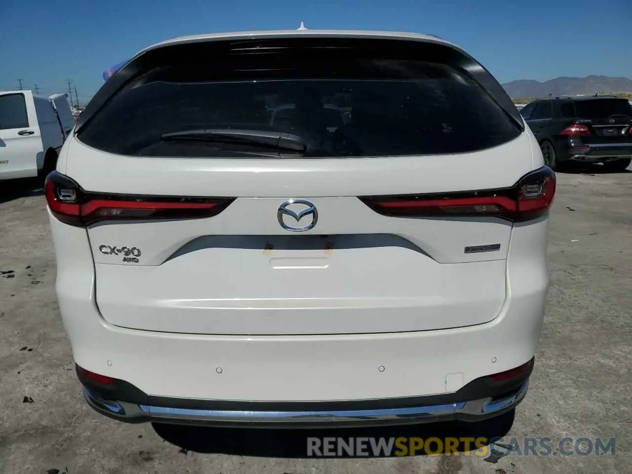 6 fotografías del automóvil dañado JM3KKDHA5R1170859 MAZDA CX-90 PREM 2024