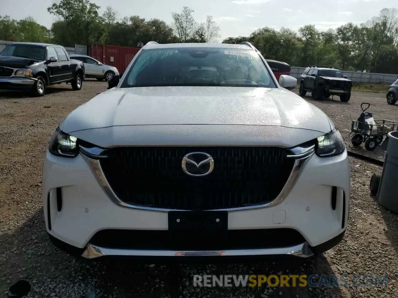 5 fotografías del automóvil dañado JM3KKDHD0R1166664 MAZDA CX-90 PREM 2024