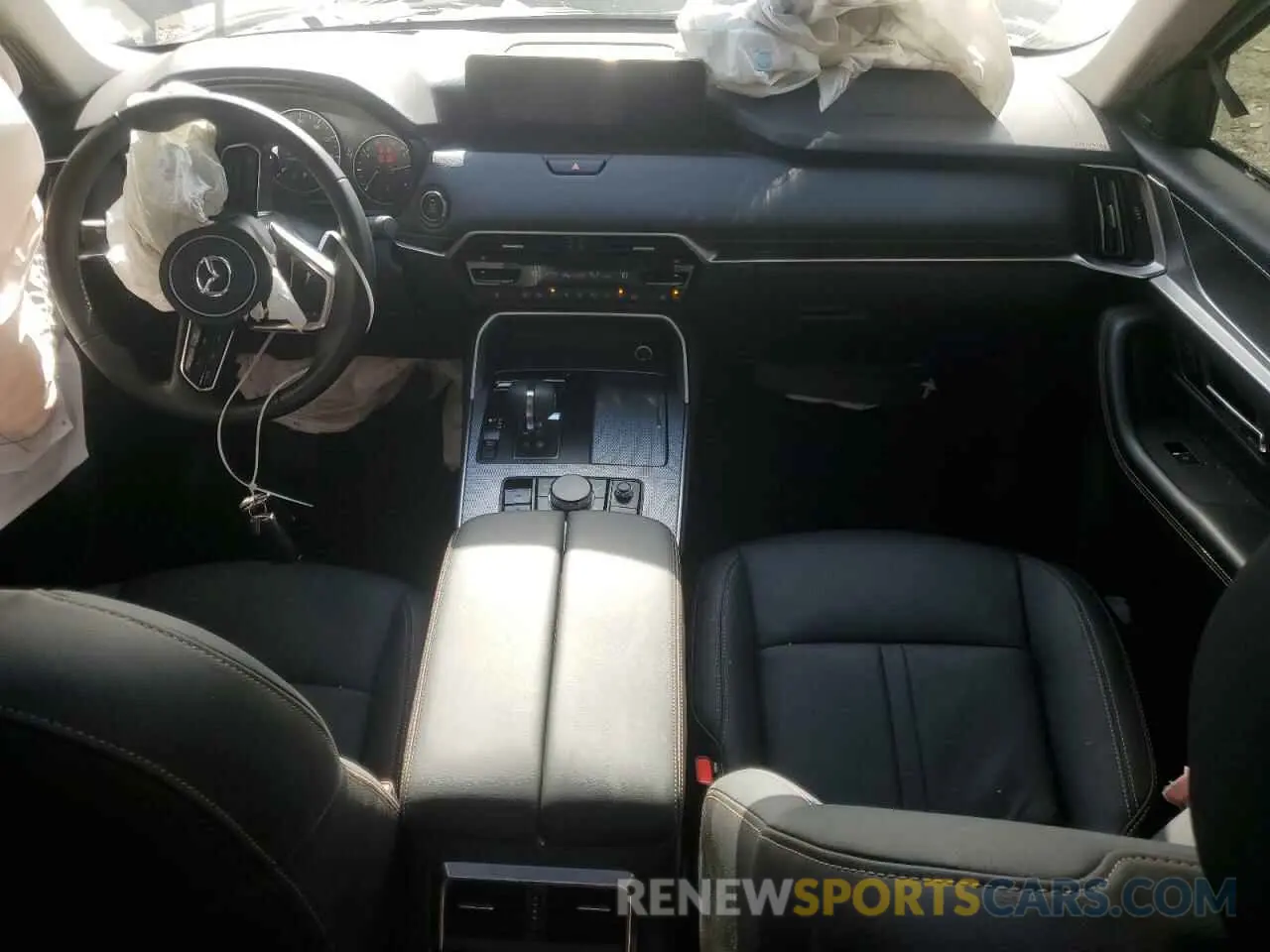 8 fotografías del automóvil dañado JM3KKDHD0R1188261 MAZDA CX-90 PREM 2024