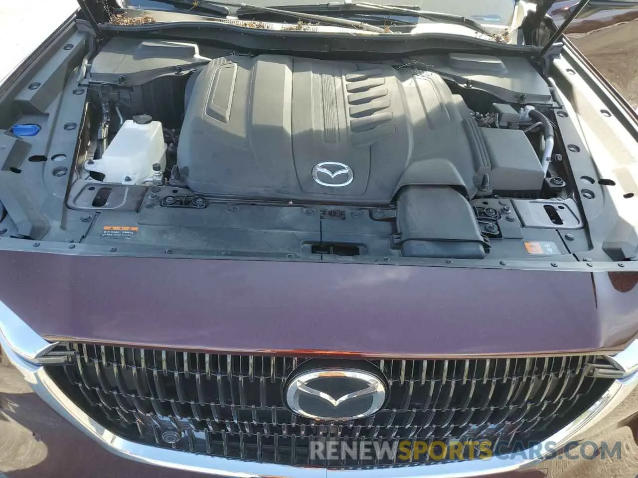 13 fotografías del automóvil dañado JM3KKDHD8R1113467 MAZDA CX-90 PREM 2024