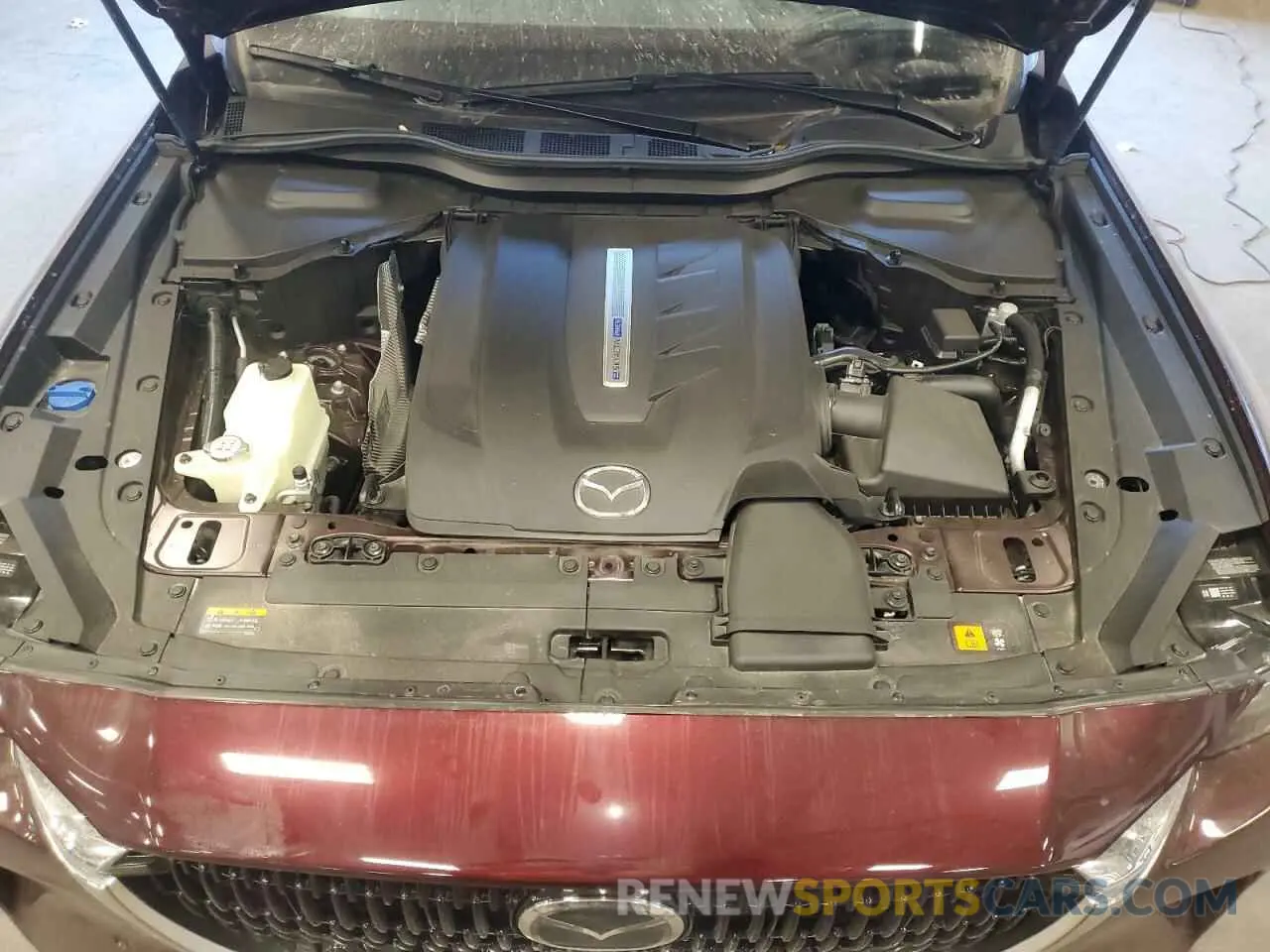 12 fotografías del automóvil dañado JM3KKEHA5R1114572 MAZDA CX-90 PREM 2024