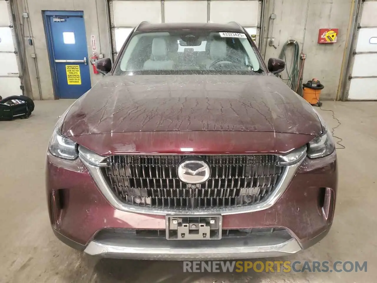 5 fotografías del automóvil dañado JM3KKEHA5R1114572 MAZDA CX-90 PREM 2024