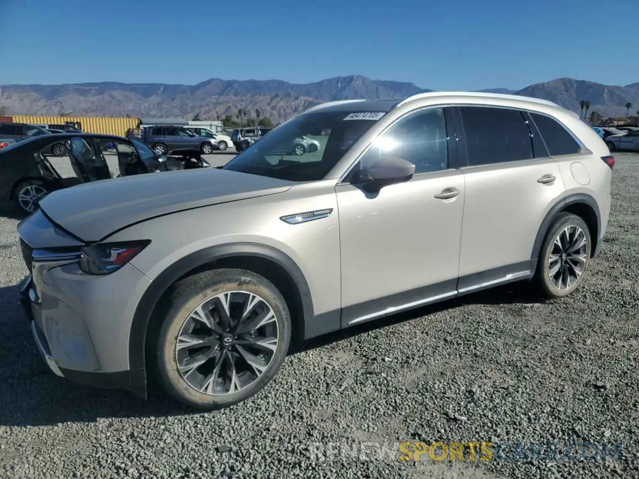 1 fotografías del automóvil dañado JM3KKEHA8R1152538 MAZDA CX-90 PREM 2024