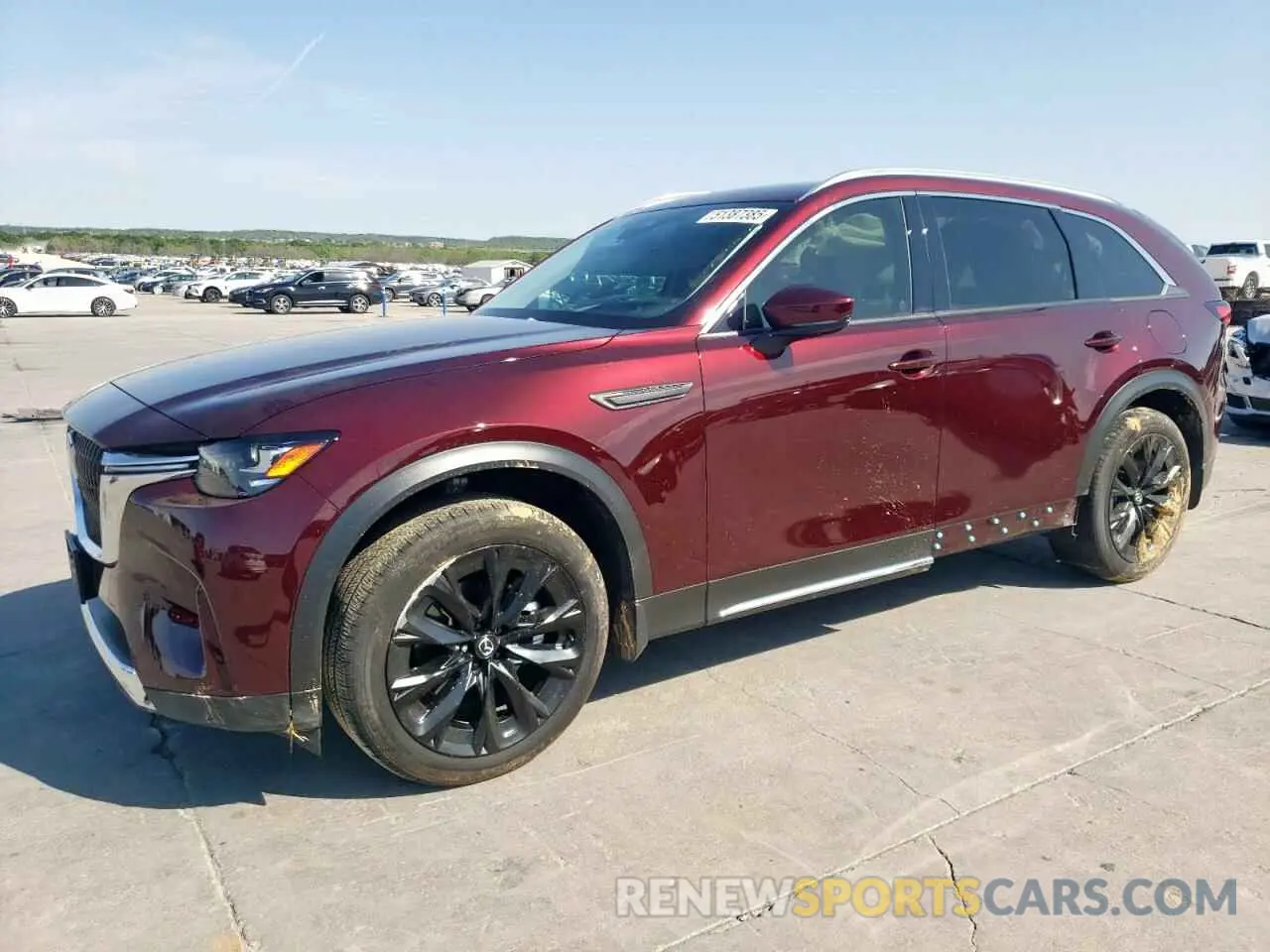 1 fotografías del automóvil dañado JM3KKEHD4R1184302 MAZDA CX-90 PREM 2024