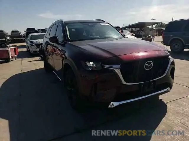 11 fotografías del automóvil dañado JM3KKEHD4R1184302 MAZDA CX-90 PREM 2024