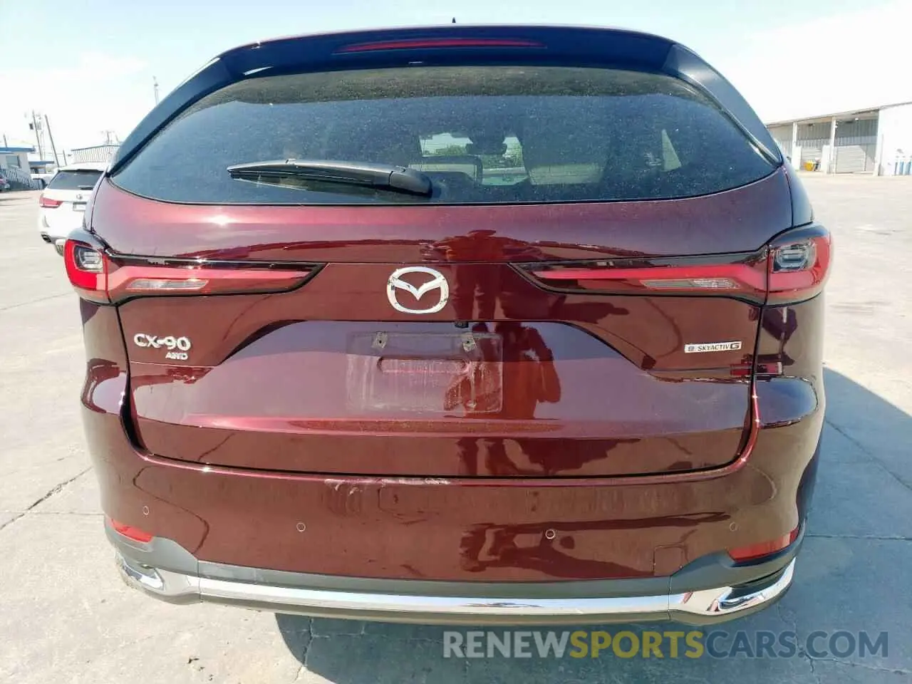 6 fotografías del automóvil dañado JM3KKEHD4R1184302 MAZDA CX-90 PREM 2024