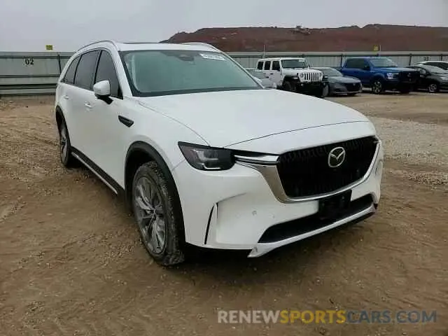 11 fotografías del automóvil dañado JM3KKEHD8R1147141 MAZDA CX-90 PREM 2024