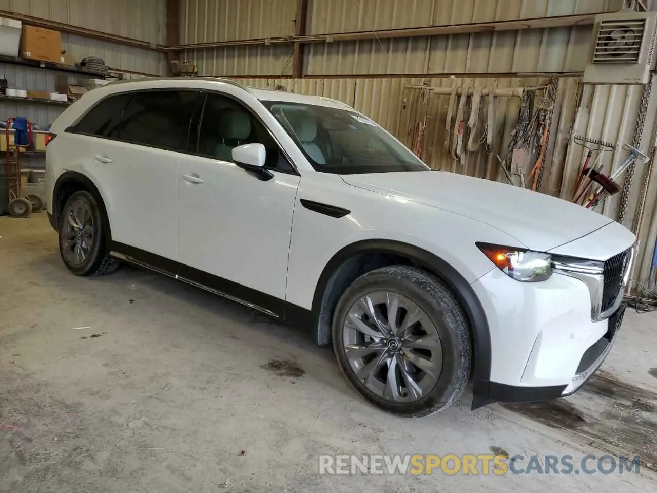 4 fotografías del automóvil dañado JM3KKEHD8R1147141 MAZDA CX-90 PREM 2024