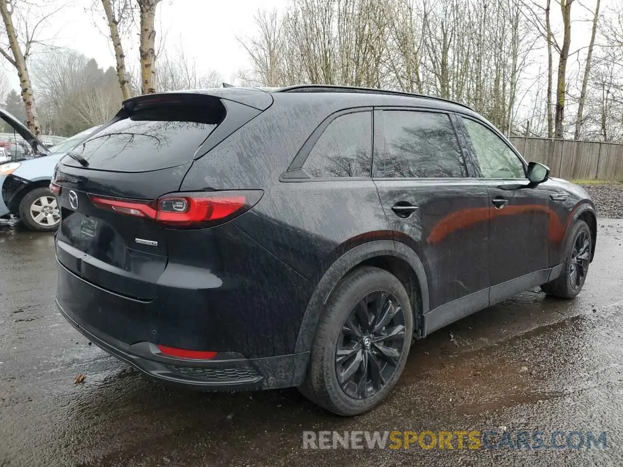 3 fotografías del automóvil dañado JM3KKCHD0S1211876 MAZDA CX-90 PREM 2025