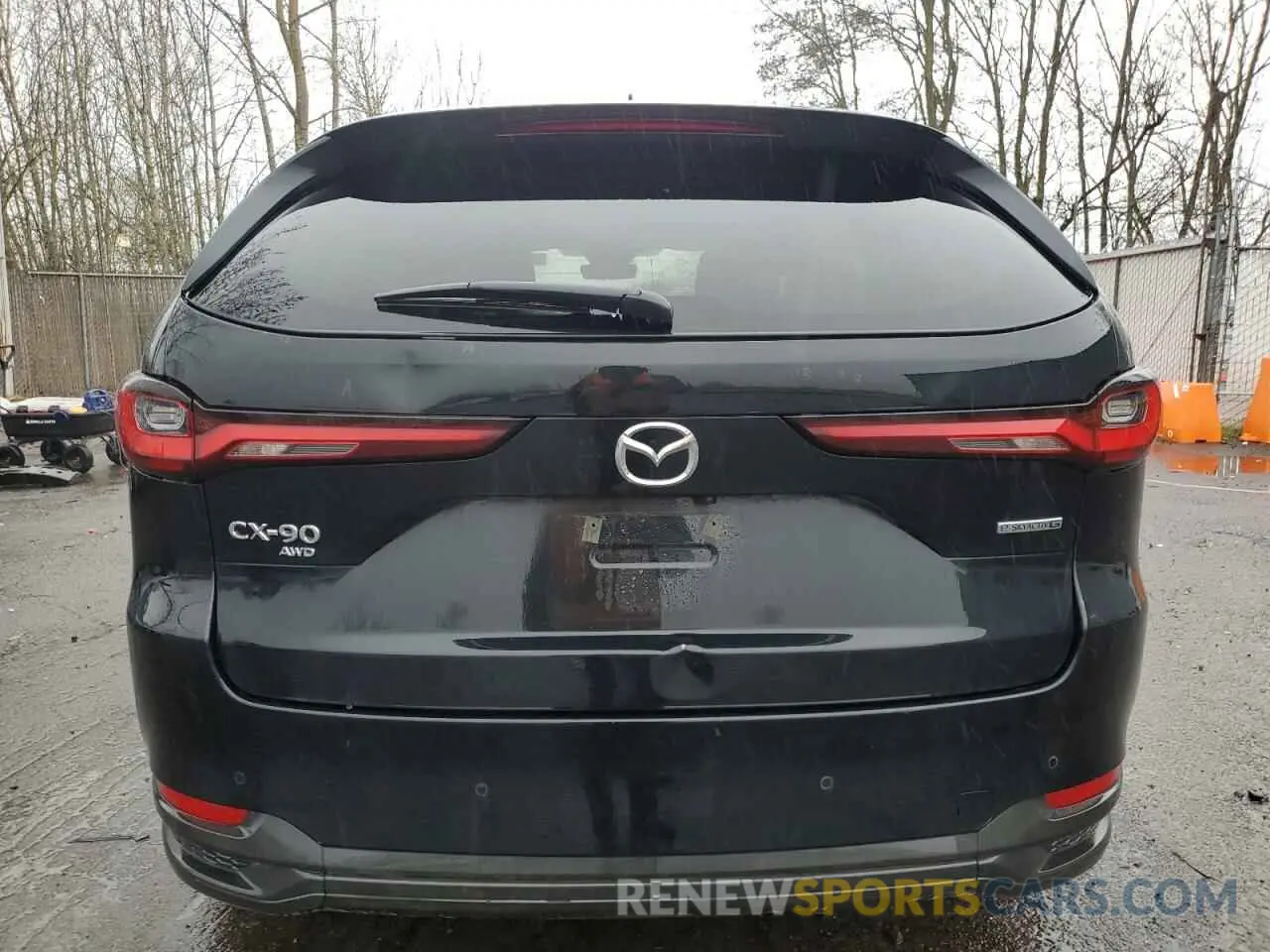6 fotografías del automóvil dañado JM3KKCHD0S1211876 MAZDA CX-90 PREM 2025