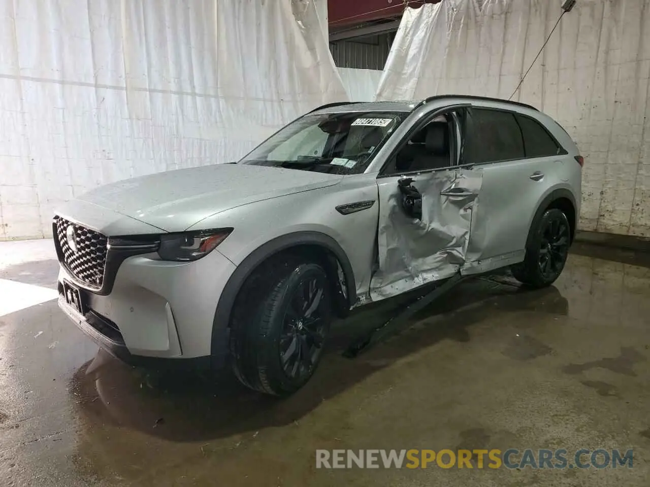 1 fotografías del automóvil dañado JM3KKCHD1S1217606 MAZDA CX-90 PREM 2025