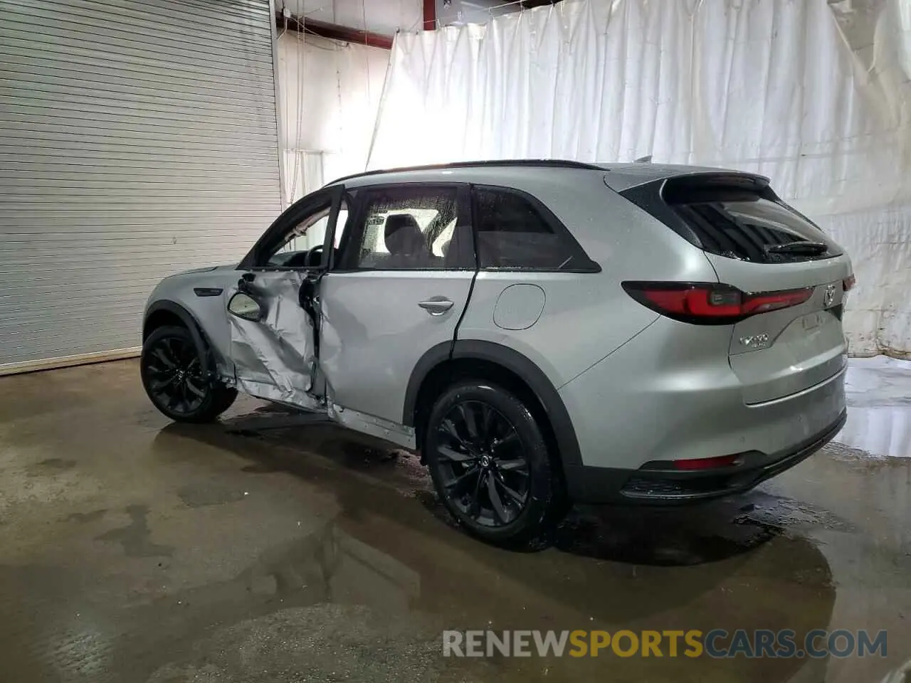 2 fotografías del automóvil dañado JM3KKCHD1S1217606 MAZDA CX-90 PREM 2025
