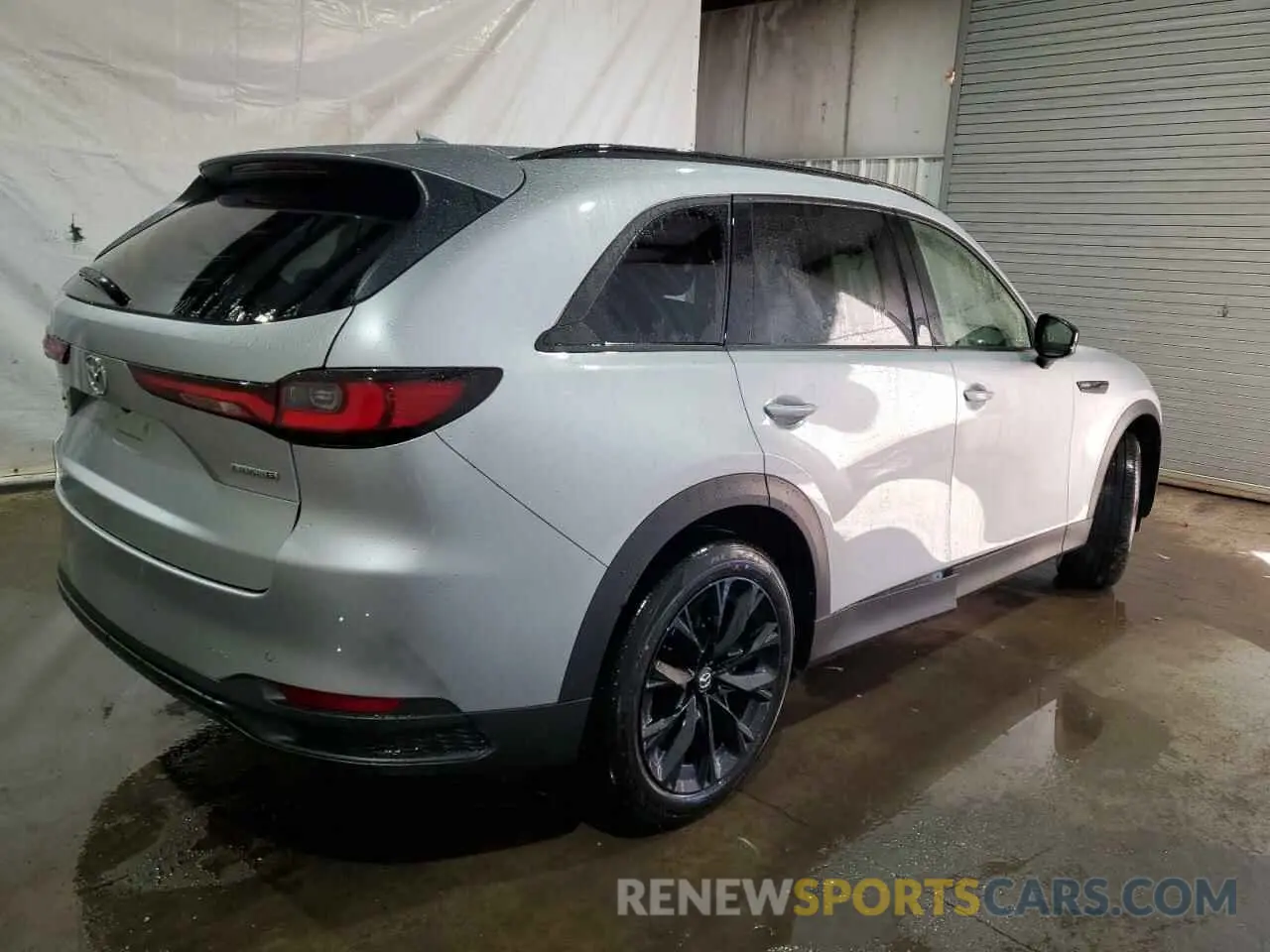 3 fotografías del automóvil dañado JM3KKCHD1S1217606 MAZDA CX-90 PREM 2025