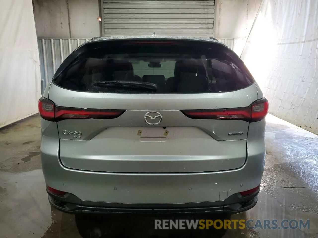 6 fotografías del automóvil dañado JM3KKCHD1S1217606 MAZDA CX-90 PREM 2025