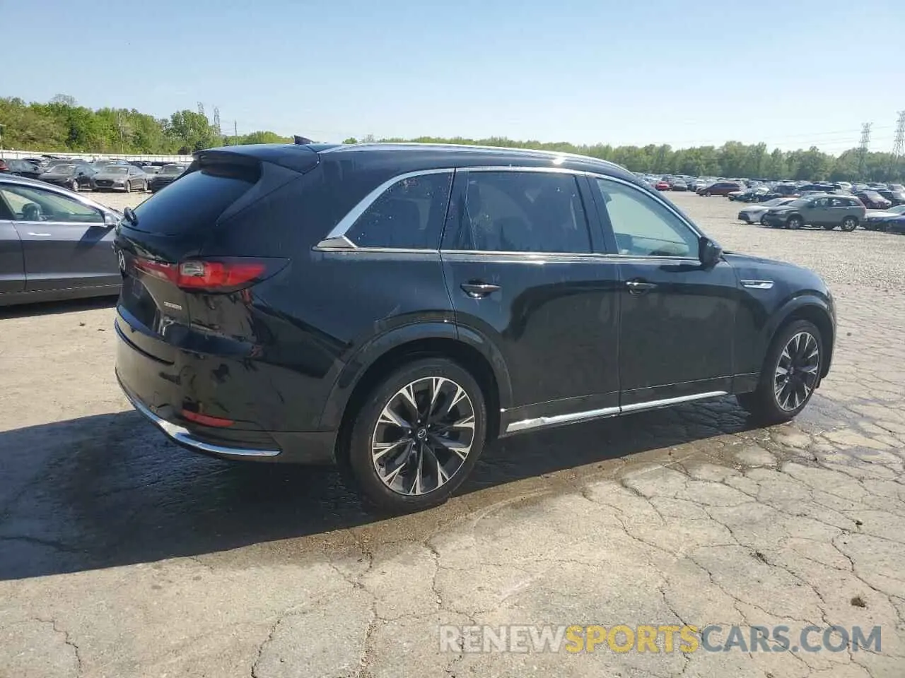 3 fotografías del automóvil dañado JM3KKDHC6S1195518 MAZDA CX-90 PREM 2025