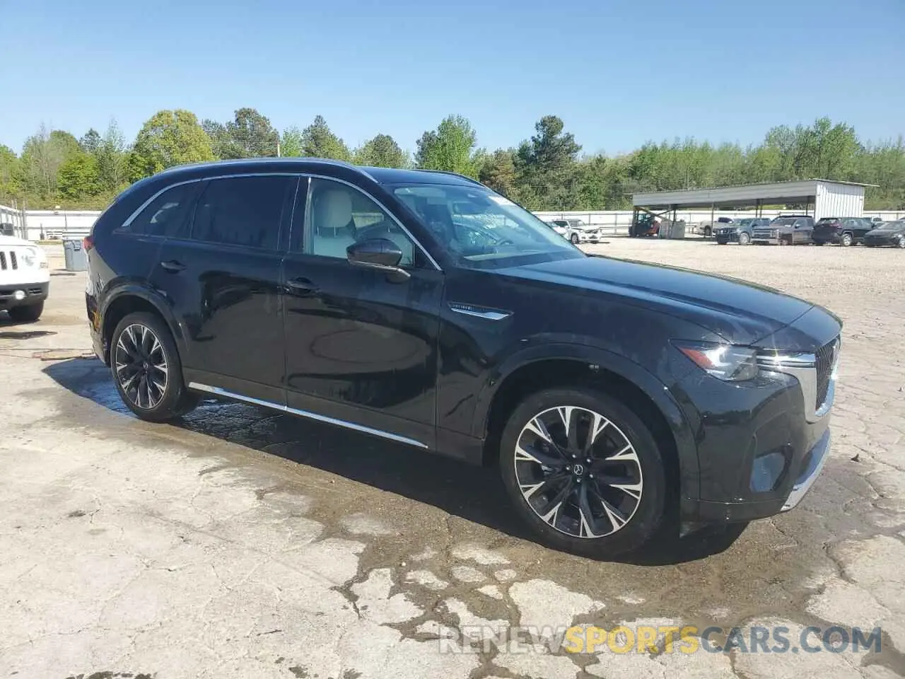 4 fotografías del automóvil dañado JM3KKDHC6S1195518 MAZDA CX-90 PREM 2025