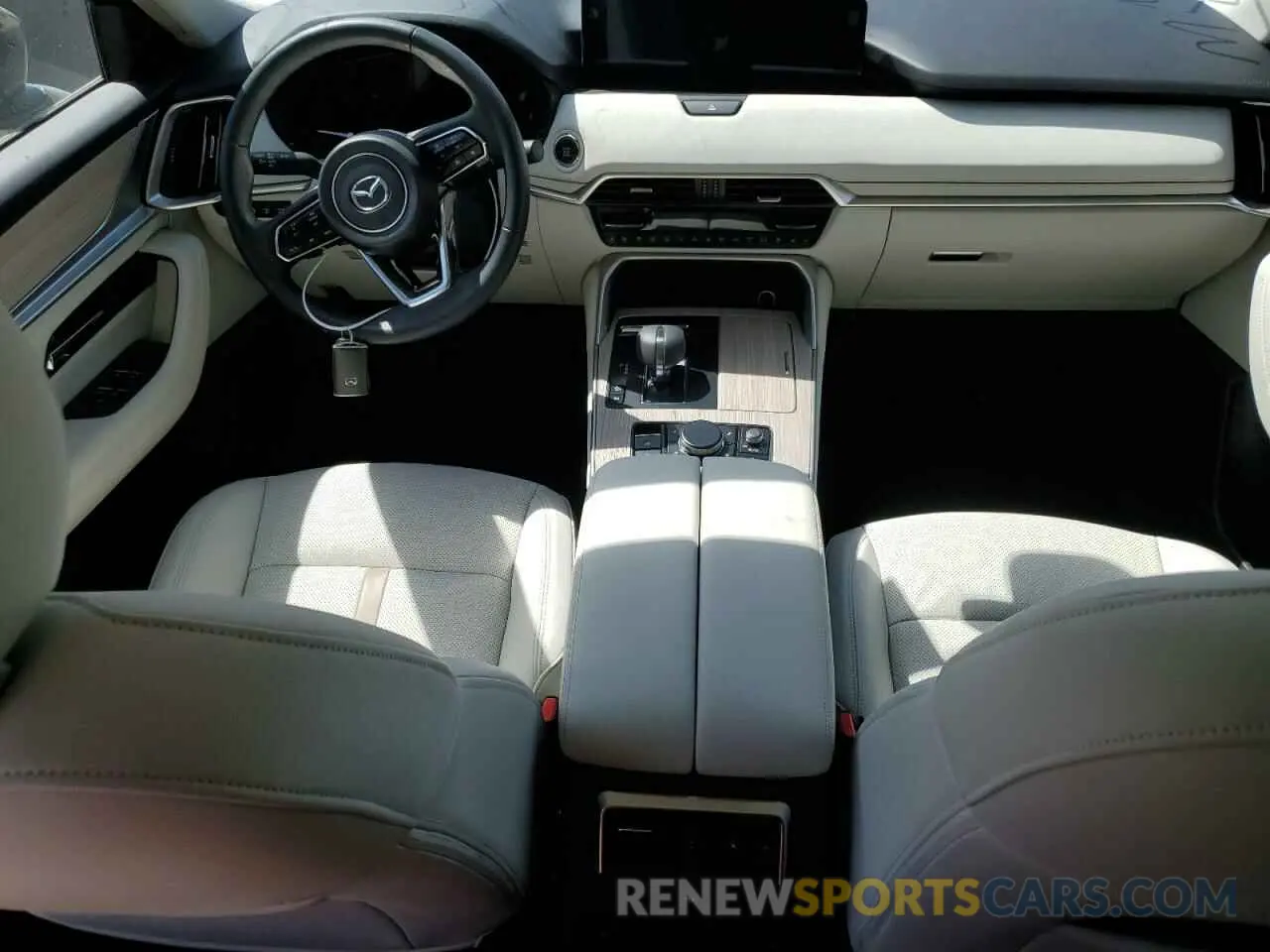 8 fotografías del automóvil dañado JM3KKDHC6S1195518 MAZDA CX-90 PREM 2025