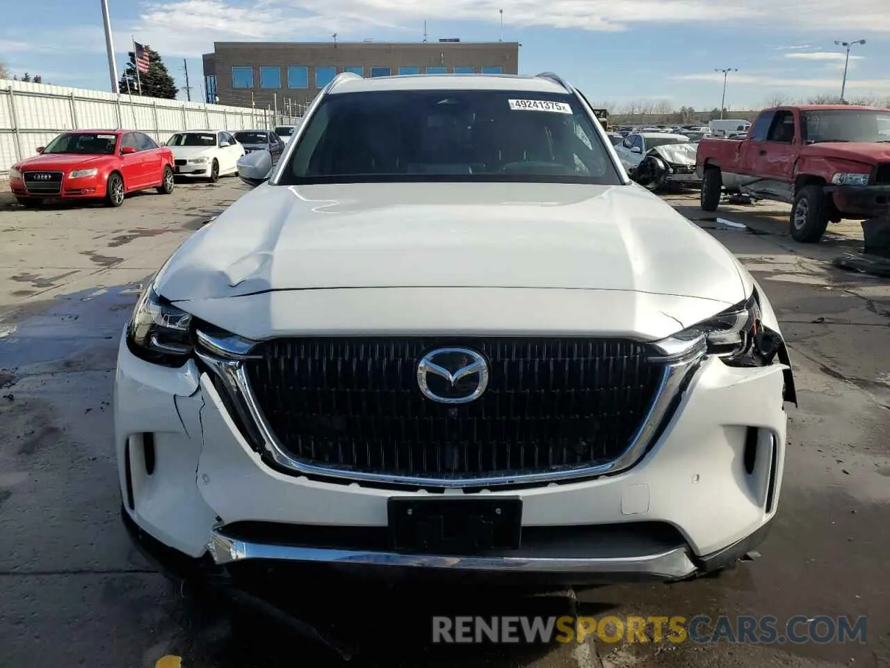 5 fotografías del automóvil dañado JM3KKEHA9S1197039 MAZDA CX-90 PREM 2025