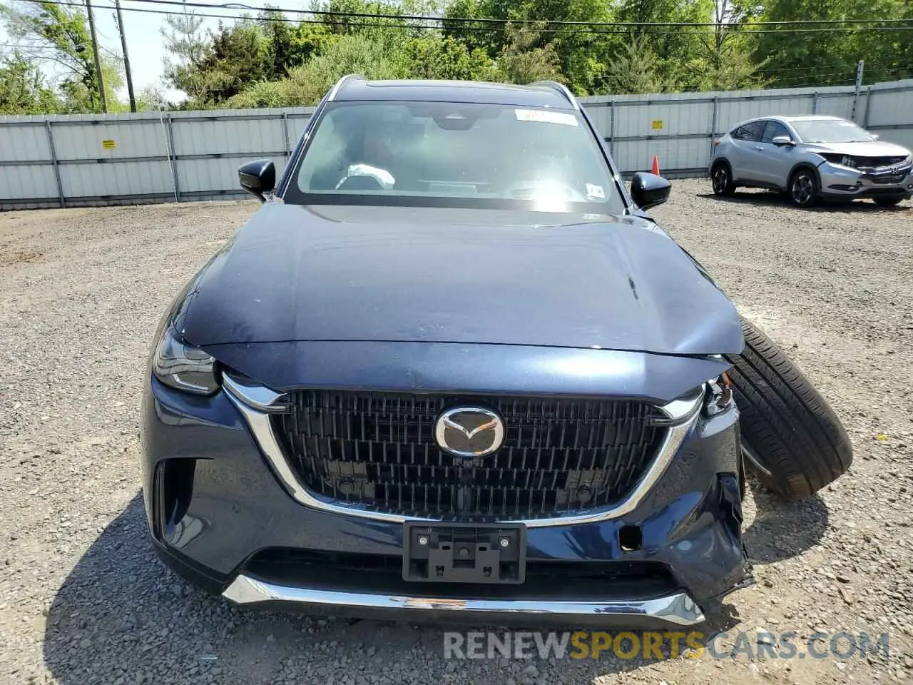 5 fotografías del automóvil dañado JM3KKEHC8S1217458 MAZDA CX-90 PREM 2025