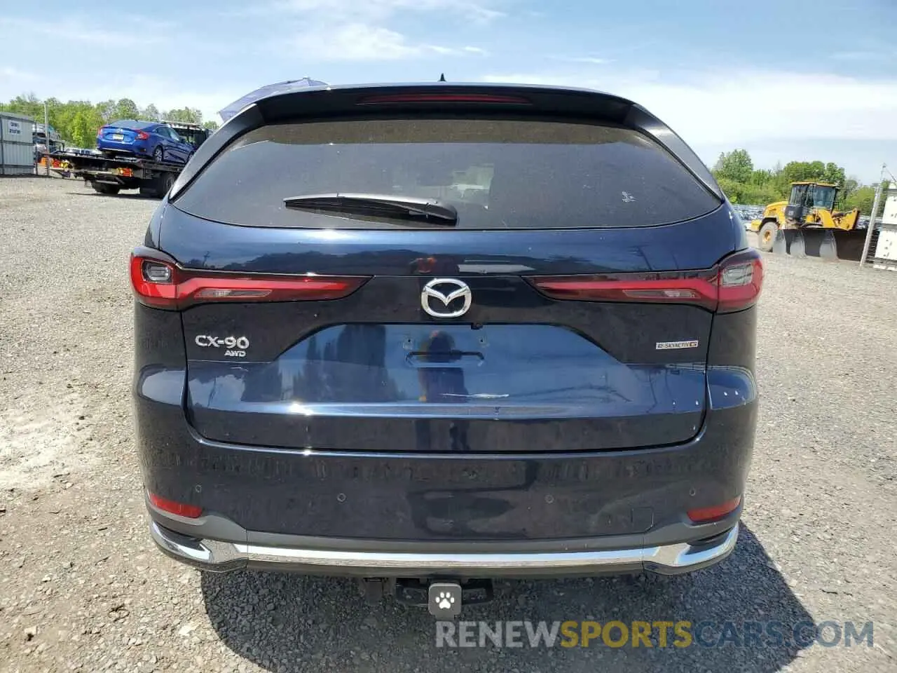6 fotografías del automóvil dañado JM3KKEHC8S1217458 MAZDA CX-90 PREM 2025