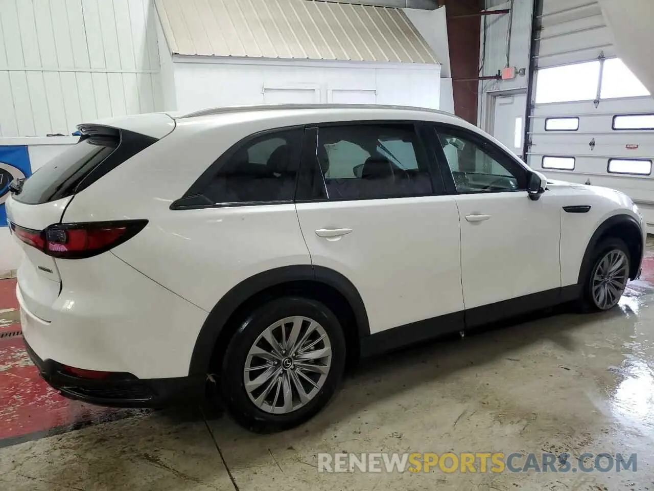 3 fotografías del automóvil dañado JM3KKAHD5R1163953 MAZDA CX-90 SELE 2024