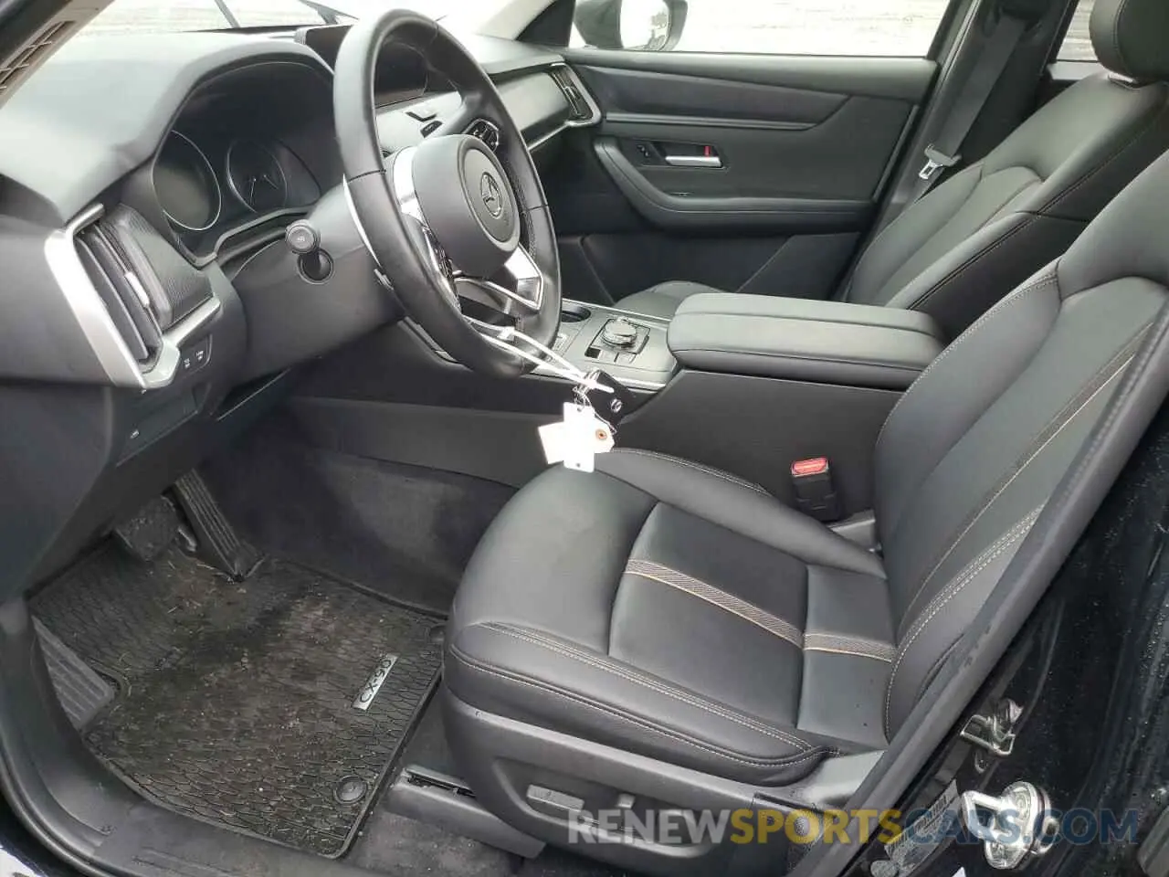 7 fotografías del automóvil dañado JM3KKAHD5R1171826 MAZDA CX-90 SELE 2024