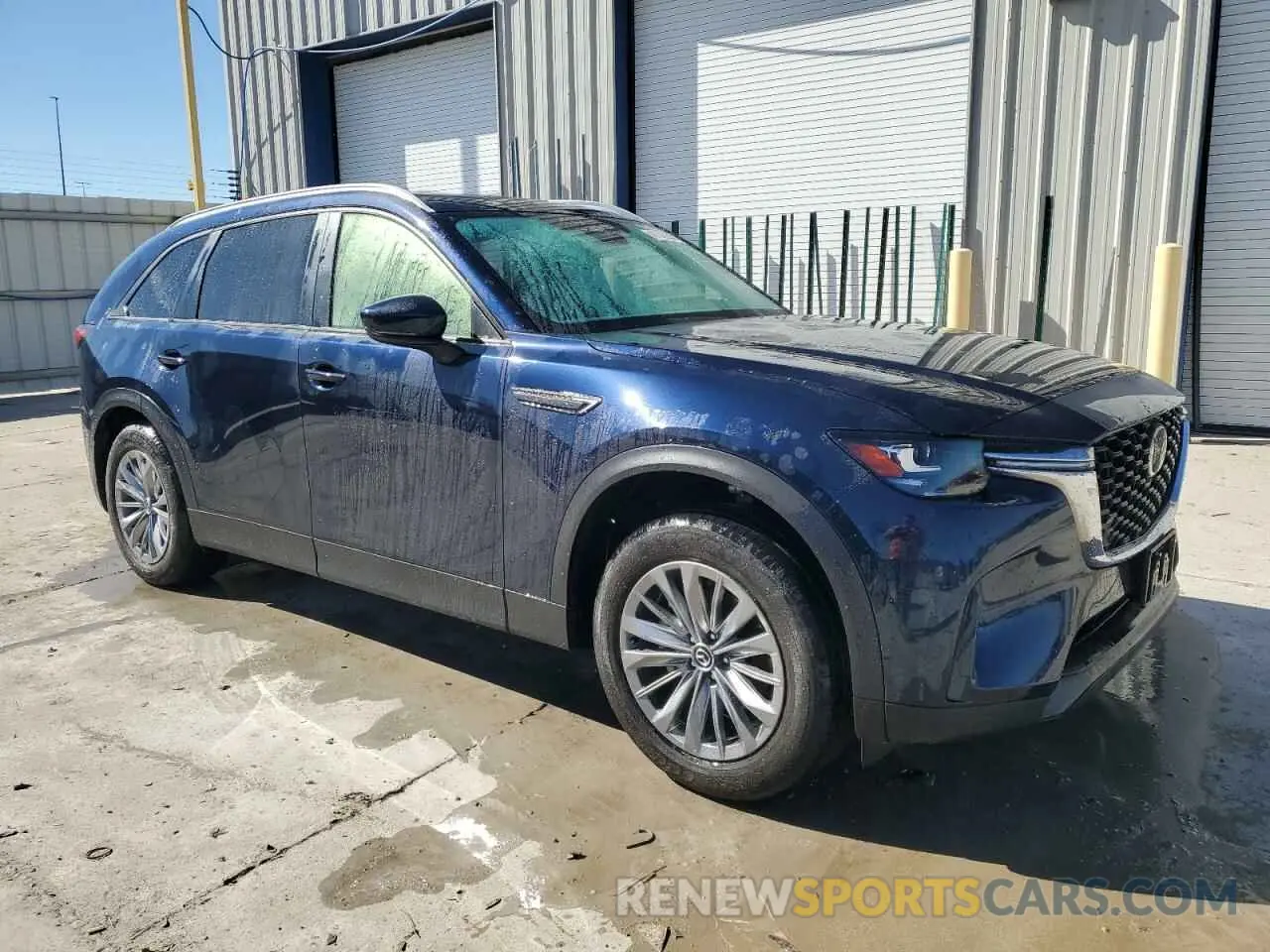 4 fotografías del automóvil dañado JM3KKAHD6R1177621 MAZDA CX-90 SELE 2024
