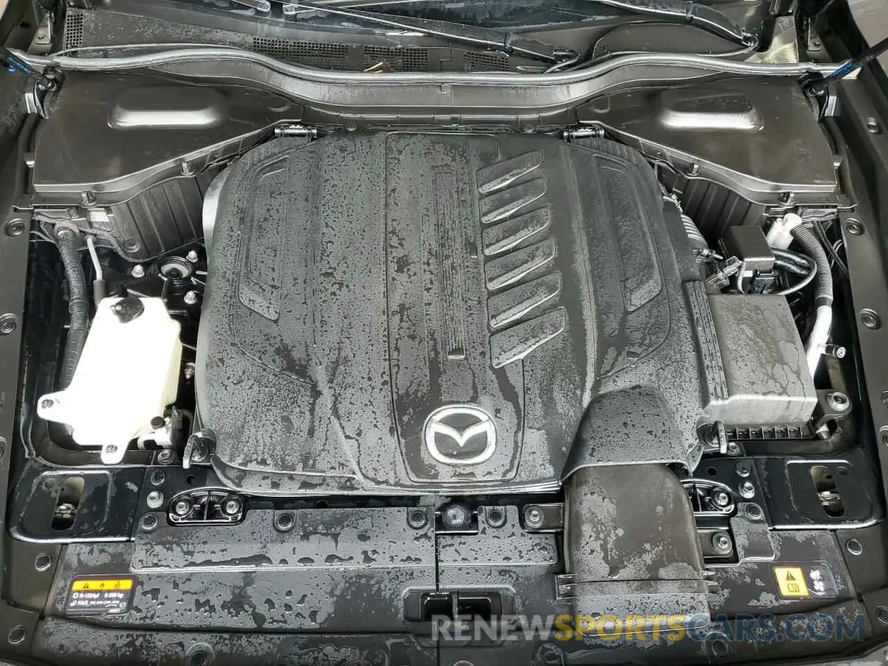 12 fotografías del automóvil dañado JM3KKAHDXR1163947 MAZDA CX-90 SELE 2024
