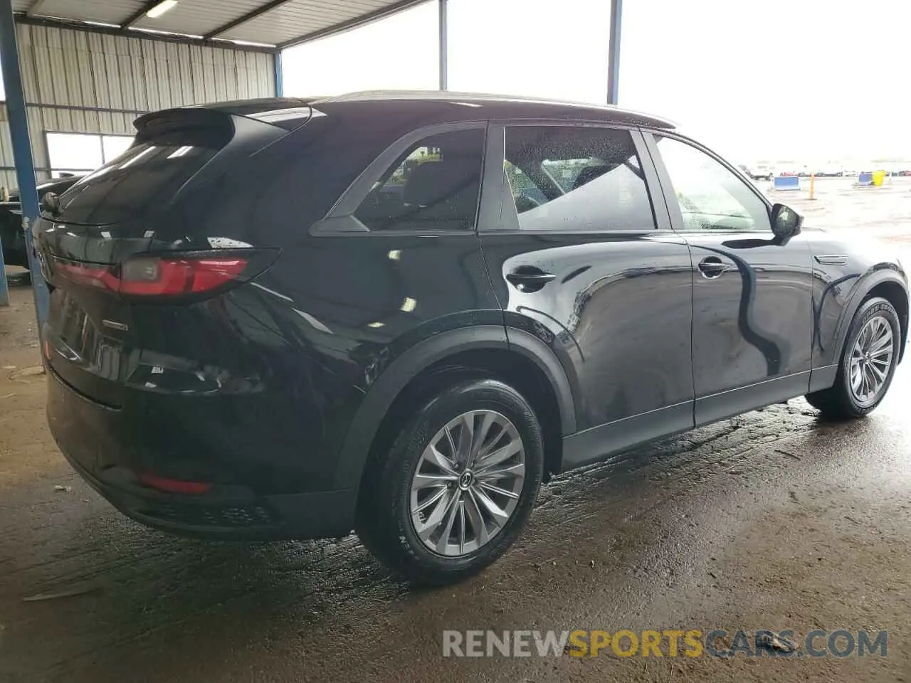 3 fotografías del automóvil dañado JM3KKAHDXR1163947 MAZDA CX-90 SELE 2024