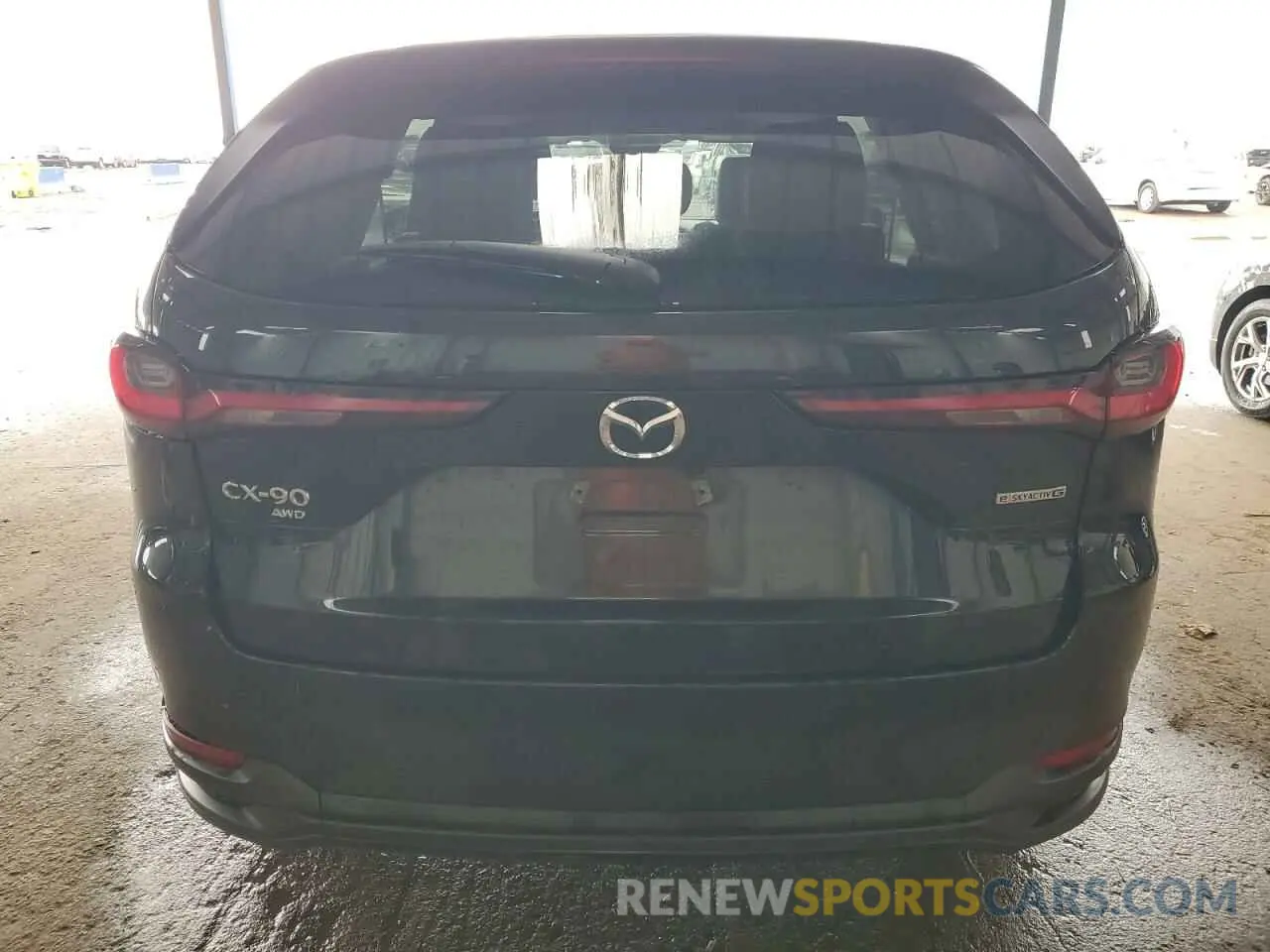 6 fotografías del automóvil dañado JM3KKAHDXR1163947 MAZDA CX-90 SELE 2024