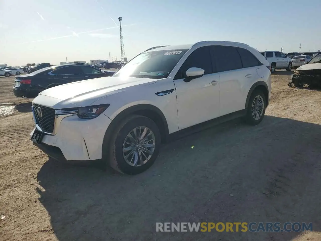 1 fotografías del automóvil dañado JM3KKAHD3S1212590 MAZDA CX-90 SELE 2025