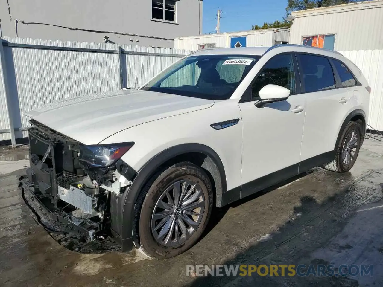 1 fotografías del automóvil dañado JM3KKAHD9S1193298 MAZDA CX-90 SELE 2025