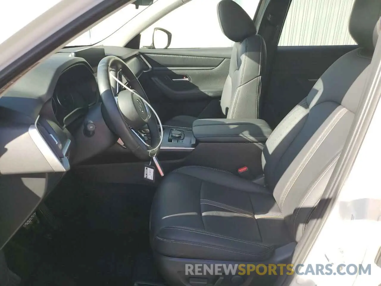 7 fotografías del automóvil dañado JM3KKAHD9S1193298 MAZDA CX-90 SELE 2025