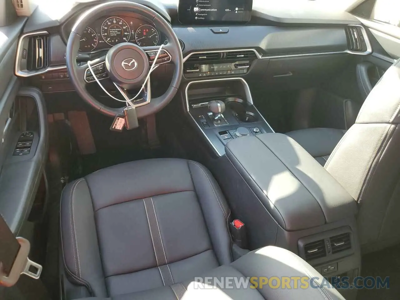 8 fotografías del automóvil dañado JM3KKAHD9S1193298 MAZDA CX-90 SELE 2025