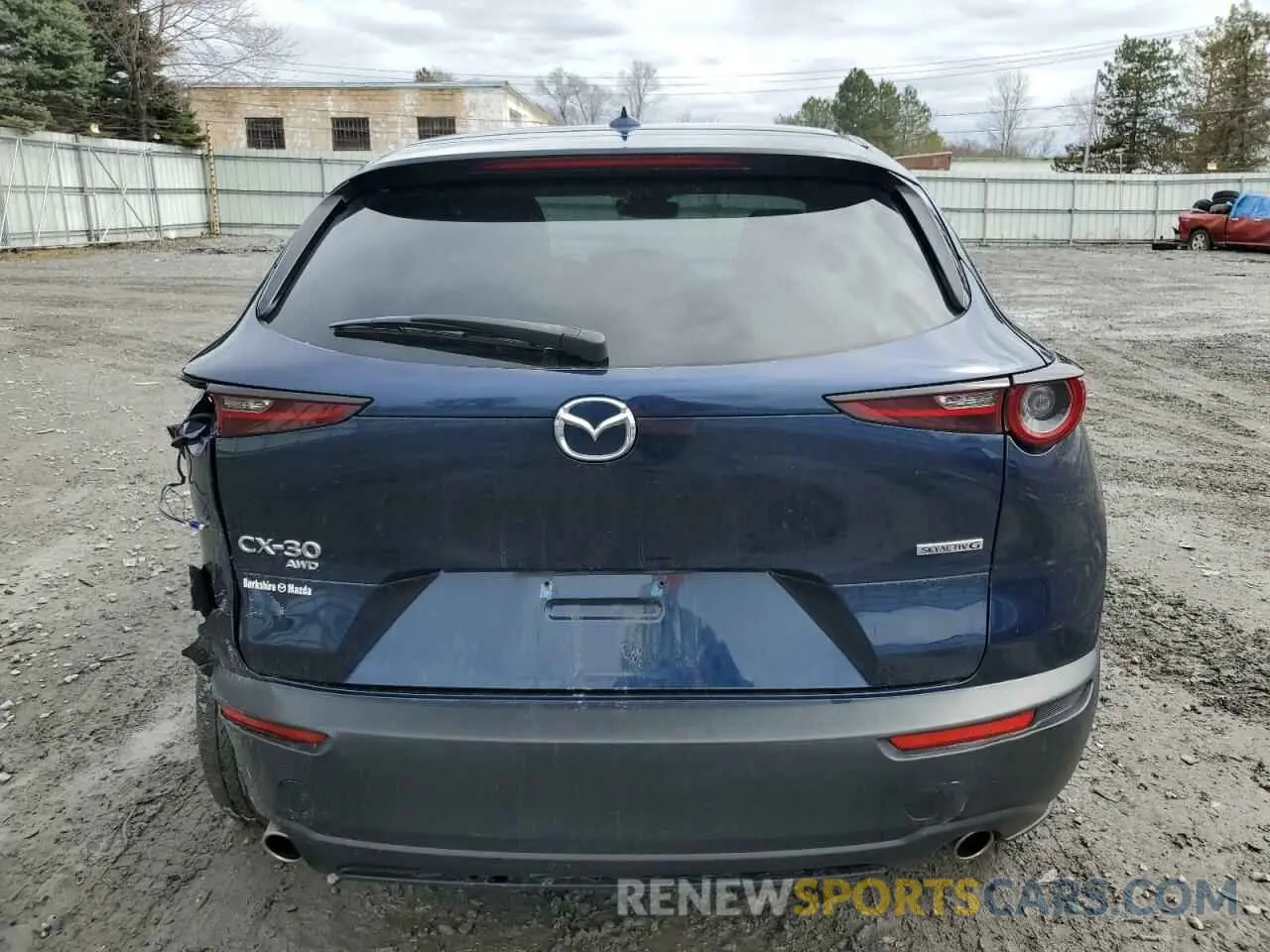 6 fotografías del automóvil dañado 3MVDMBDL2LM107878 MAZDA CX30 2020