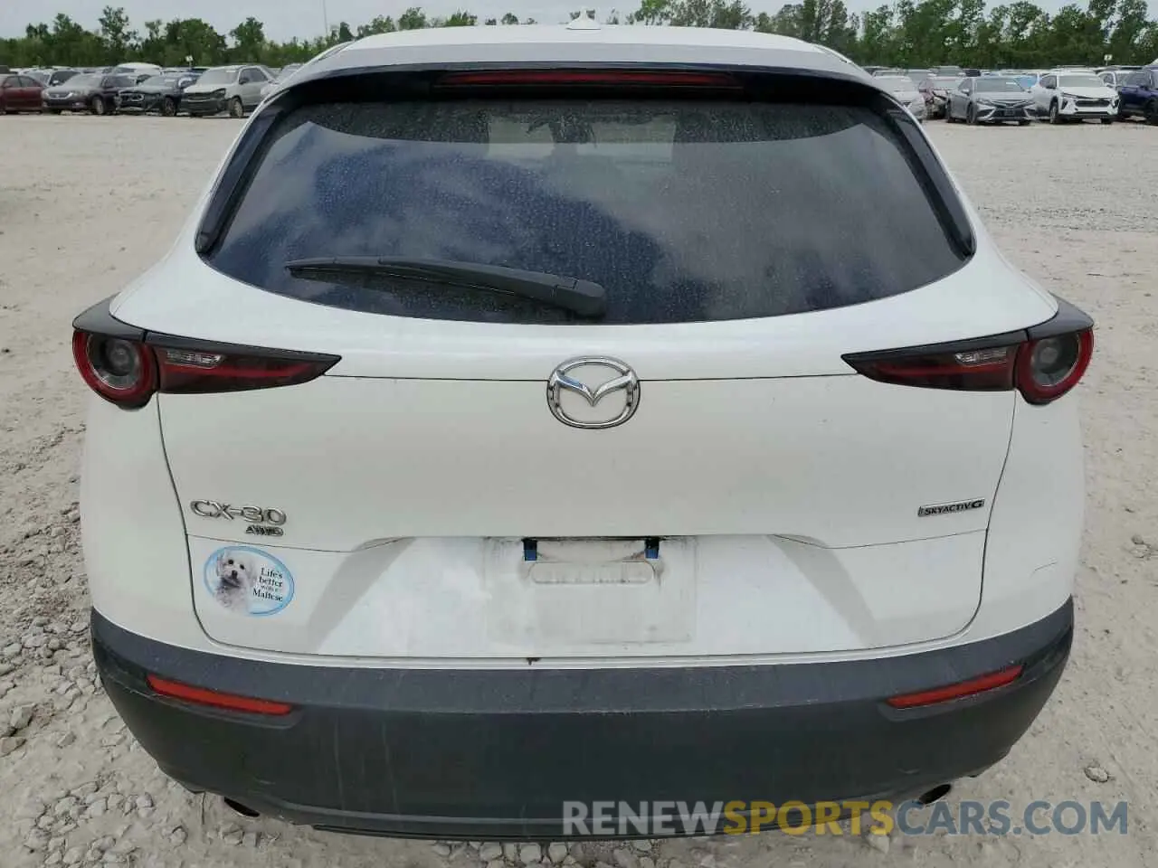 6 fotografías del automóvil dañado 3MVDMBDL2LM114068 MAZDA CX30 2020