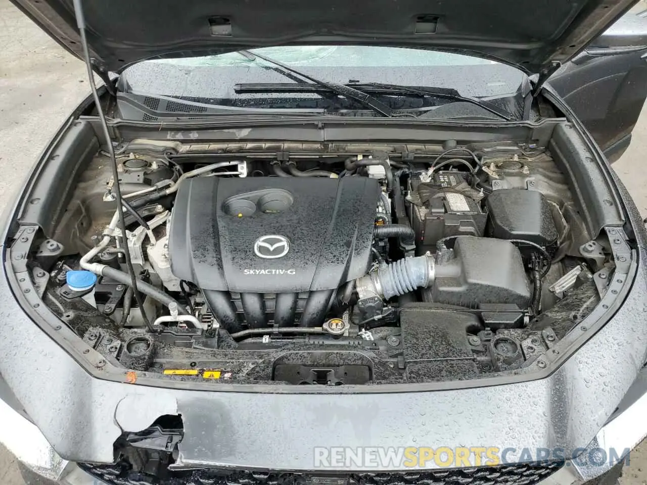 12 fotografías del automóvil dañado 3MVDMBDL4LM107090 MAZDA CX30 2020