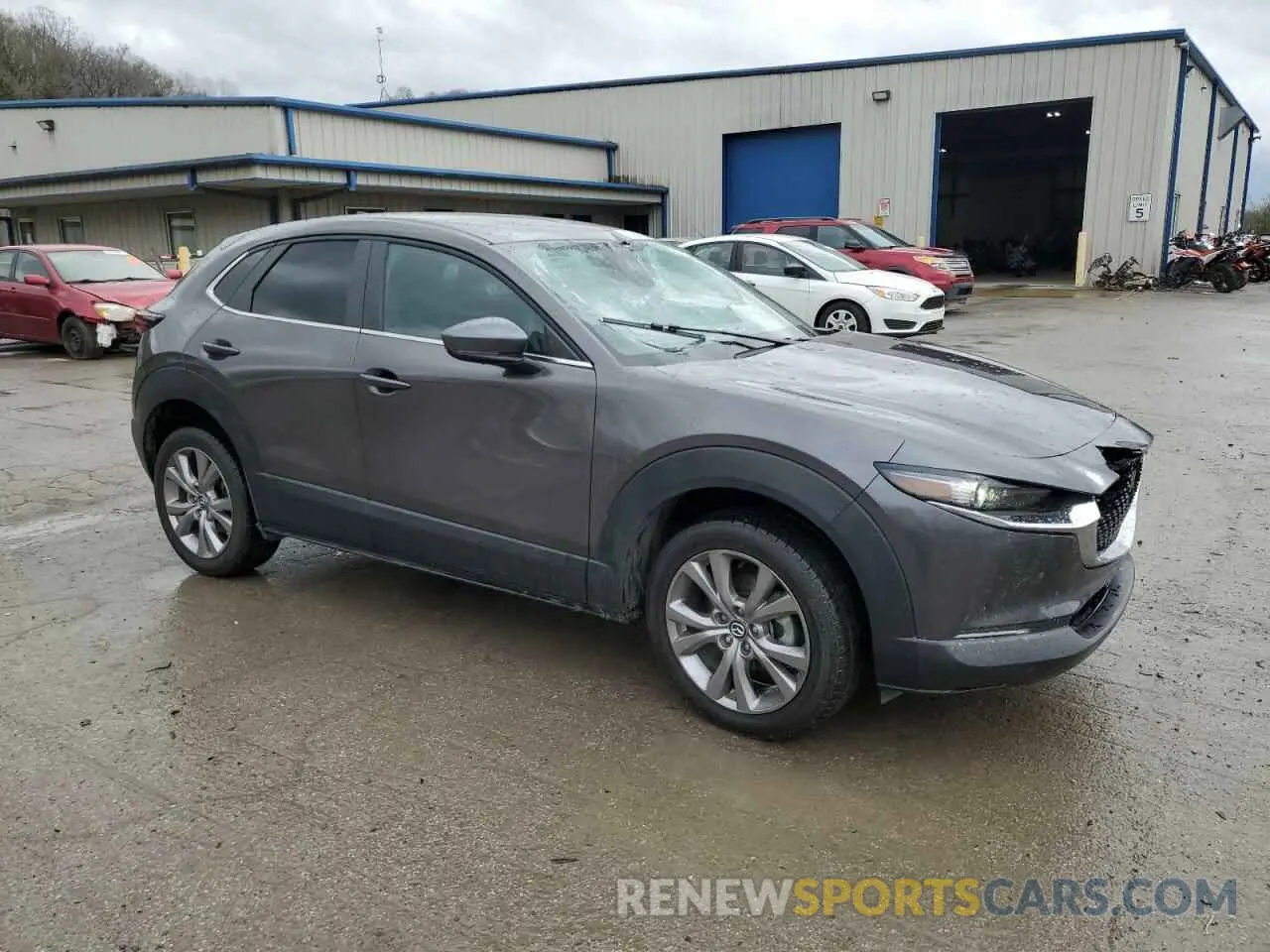 4 fotografías del automóvil dañado 3MVDMBDL4LM107090 MAZDA CX30 2020