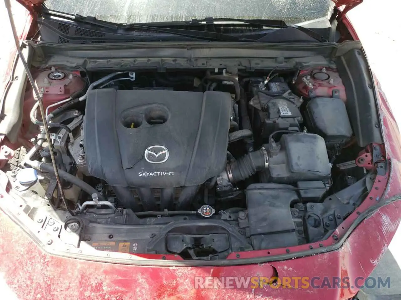 12 fotografías del automóvil dañado 3MVDMBDL7LM119105 MAZDA CX30 2020
