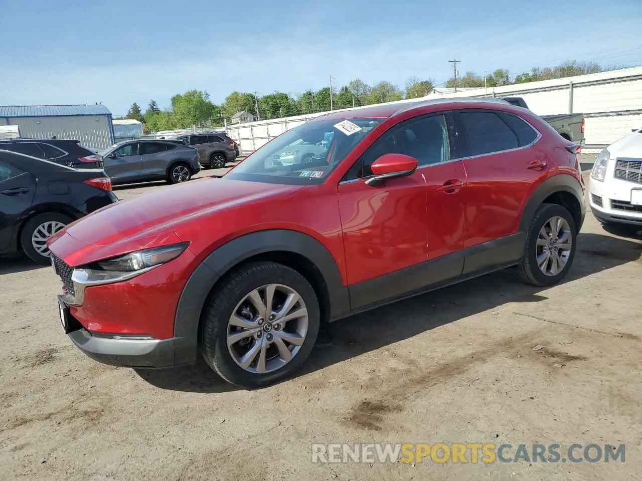 1 fotografías del automóvil dañado 3MVDMBEM0LM124055 MAZDA CX30 2020
